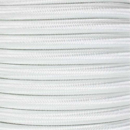 Picture of Elastic Bungee Nylon Shock Cord 2.5mm 1/32", 1/16", 3/16", 5/16", 1/8”, 3/8", 5/8", 1/4", 1/2 inch PARACORD PLANET Crafting Stretch String 10 25 50 & 100 Foot Lengths Made in USA