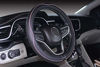 Picture of Mayco Bell Microfiber Leather Car Medium Steering wheel Cover (14.5''-15'',Black Pink)