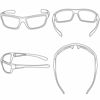 Picture of Nitrogen Men's Rectangular Sports Wrap 65mm Polarized Sunglasses (Black Matte Rubberized, Mystic Green Mirror)