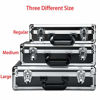 Picture of HUL 14in Two-Tone Aluminum Case with Customizable Pluck Foam Interior for Test Instruments Cameras Tools Parts and Accessories
