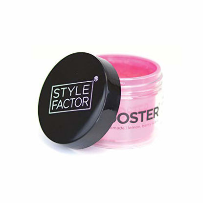 Picture of Style Factor Edge Booster Strong Hold Water-Based Pomade 3.38oz - Lemon Berry Scent