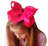 Picture of Hair Clips Boutique Hair Bows Alligator Clip for Women Girl Hairpin 6 Inch TSFJ02 (Yellow)