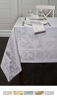 Picture of Benson Mills Harmony Scroll Tablecloth (60" X 104" Rectangular, White)