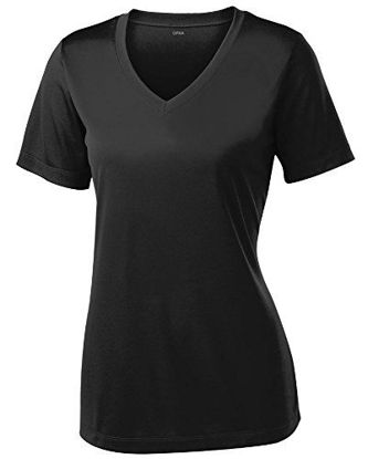 Picture of Opna Women's Short Sleeve Moisture Wicking Athletic Shirt, XX-Large, Black