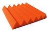 Picture of Soundproofing Acoustic Studio Foam - Orange Color - Wedge Style Panels 12x12x2 Tiles - 4 Pack