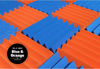 Picture of Soundproofing Acoustic Studio Foam - Orange Color - Wedge Style Panels 12x12x2 Tiles - 4 Pack