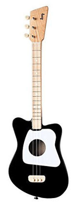 Picture of Loog Mini Acoustic Guitar for Children and Beginners, (Black)