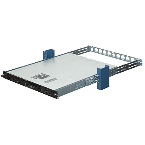 GetUSCart RackSolutions 1U 2Post Universal Rack Mount Rail Kit for