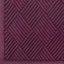 Picture of M+A Matting 221 Waterhog Fashion Diamond Polypropylene Fiber Entrance Indoor/Outdoor Floor Mat, SBR Rubber Backing, 5' Length x 3' Width, 3/8" Thick, Bordeaux