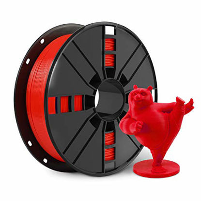 Picture of NOVAMAKER 3D Printer Filament - Red 1.75mm PLA Filament, PLA 1kg(2.2lbs), Dimensional Accuracy +/- 0.03mm