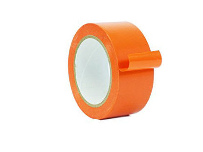 Picture of WOD VTC365 Orange Vinyl Pinstriping Tape, 6 inch x 36 yds. for School Gym Marking Floor, Crafting, Stripping Arcade1Up, Vehicles and More