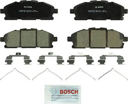 Picture of Bosch BC1552 QuietCast Premium Ceramic Disc Brake Pad Set For 2011-2017 Nissan Quest; Front