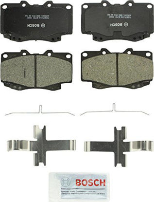 Picture of Bosch BC799 QuietCast Premium Ceramic Disc Brake Pad Set For Toyota: 2006-2011 Hilux, 1999-2004 Tacoma; Front