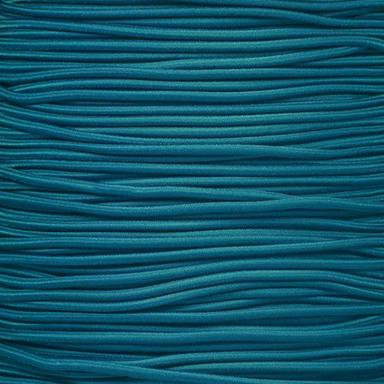 Picture of PARACORD PLANET Elastic Bungee Nylon Shock Cord 2.5mm 1/32", 1/16", 3/16", 5/16", 1/8, 3/8", 5/8", 1/4", 1/2 inch Crafting Stretch String 10 25 50 & 100 Foot Lengths Made in USA