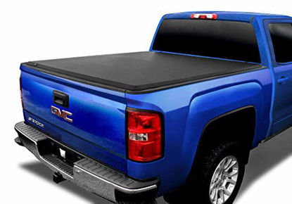 Picture of Tyger Auto T3 Tri-Fold Truck Tonneau Cover TG-BC3C1008 Compatible with 2004-2006 Chevy Silverado/GMC Sierra 1500 (Incl. 2007 Classic) | Fleetside 5'8" Bed