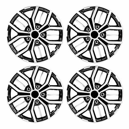 Set of 4 Fits Toyota Volkswagen VW Chevy Chevrolet Honda Mazda Dodge Ford and Others Pilot Automotive WH142-14S 14 Inch Super Sport Silver Universal Hubcap Wheel Covers for Cars 