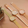 Picture of Nine West Women's Rose Gold-Tone Mesh Bracelet Watch, NW/2428FLRG
