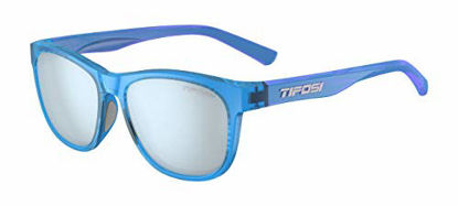 Picture of Tifosi Optics Swank Sunglasses (Crystal Sky Blue/Smoke Bright Blue lenses)