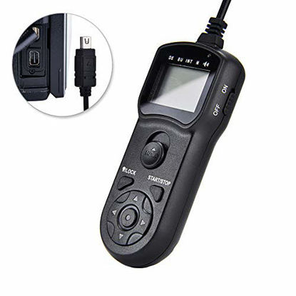 Picture of Timer Remote Shutter JJC Timer Shutter Release Remote Control Cord for Olympus OM-D E-M10 Mark III E-M10 Mark II E-M5 II E-M1 E-P5 E-P3 E-P2 E-PL8 E-PL7 E-PL6 E-PL3 E30 E510 E520 E600 E620 PEN-F,etc