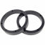 Picture of 1 Pair 6.5" Plastic Speaker Spacer Rings - Subwoofer Mid Range Custom Installation Mounting Adapter