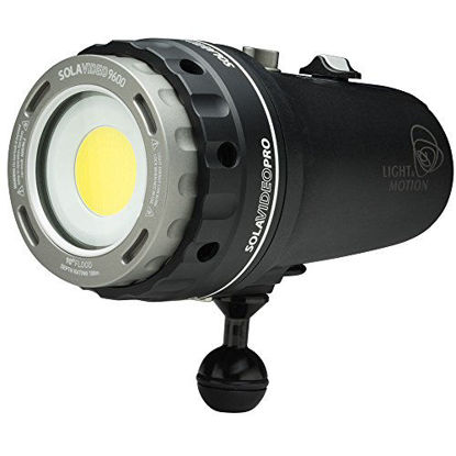 Picture of Light & Motion SOLA Video Pro 9600 FC Underwater Light, Black/Titanium