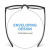 Picture of Tanlys 2 Pack Blue Light Blocking Glasses for Computer Eye Strain [Dry Eye & Sour Eye], Anti UV Reduce Headache Classic Bluelight Blocker Glasses Men Women