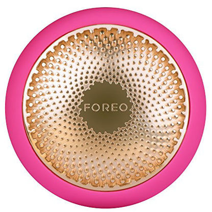 Picture of FOREO UFO Smart Mask Treatment Device with Thermo/Cryo/LED Light Therapy and Sonic Pulsation, Fuchsia