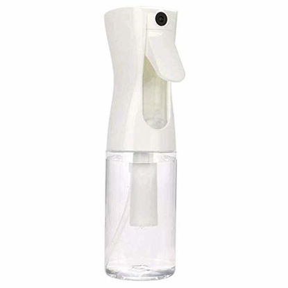 Picture of Mist Spray Bottle - Clear Hair Water Bottle Spray Mister Refillable Continuous Pressurized Mist Sprayers Empty Misting Bottle for Taming Hair in Morning/Watering Plants/Showering (5.4oz/160ml)