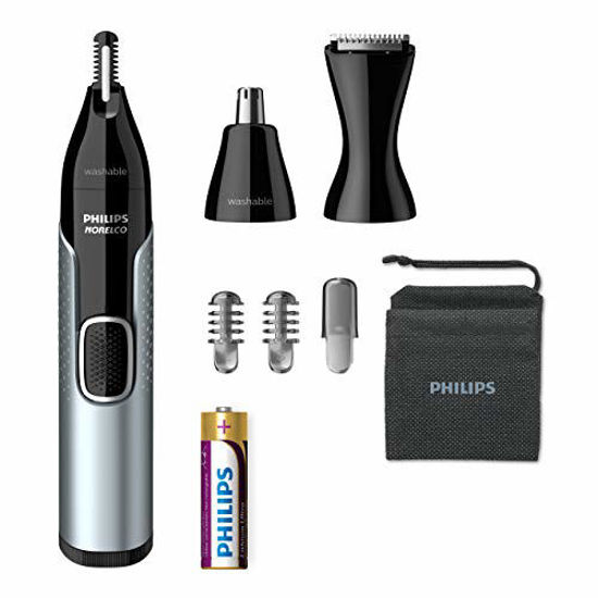 Picture of Philips Norelco Nose Trimmer, Black/Silver