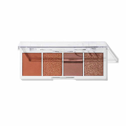 Picture of e.l.f, Bite-Size Eyeshadows, Creamy, Blendable, Ultra-Pigmented, Easy to Apply, Pumpkin Pie, Matte & Shimmer, 0.12 Oz