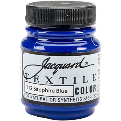 Picture of Jacquard Products Textile Color Fabric Paint, 2.25-Ounce, Sapphire Blue