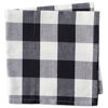 Picture of DII Buffalo Check Collection Classic Tabletop, Napkin Set, 20x20, Black & White 6 Count