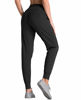 Picture of Dragon Fit Joggers for Women with Pockets,High Waist Workout Yoga Tapered Sweatpants Women's Lounge Pants (Joggers78-Black, X-Large)