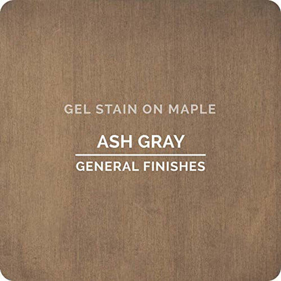 Picture of General Finishes Oil Base Gel Stain, 1/2 Pint, Ash Gray