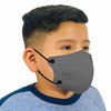 Picture of M95c FDA Premium Filtration 5-Layer Face Mask 5-Ply Disposable Kids Design Made in the USA 50 Pack (50, Graphite Gray)