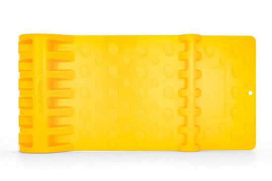 Picture of Camco 42891 AccuPark Parking Mat - Safe Garage Mat for Parking Accuracy, Easily Installs and Stays in Place - Yellow