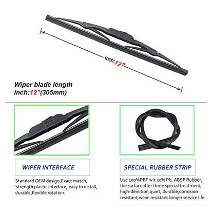 Volkswagen: 14-09 Routan +More Up to 40% Longer Life Toyota: 19 Avalon Bosch ICON Wiper Blades 26A20A 18-19 Carmy Ford: 14-07 Edge Frustration Free Packaging Set of 2 Fits Acura: 19-14 MDX 