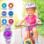 Picture of Venhoo Kids Watches 3D Cartoon Waterproof 7 Color LED Digital Wrist Watch for Girls Child-Purple Unicorn