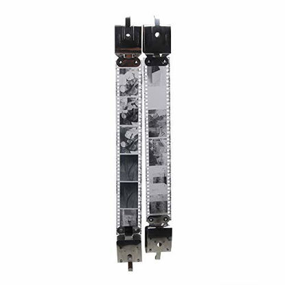 Picture of 4xPCS 135 35mm Negative Page Stainless Steel Film Clips with Lead Block Make Film Straight for Film Air-Dry Darkroom Processing Equipment