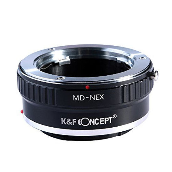 Picture of K&F Concept Lens Mount Adapter Compatible with Minolta MD MC Lens to NEX E-Mount Camera,fits a6500 a6600 a6300 a6000 a7