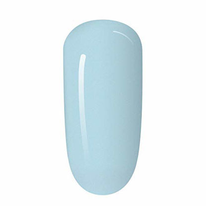 Picture of OneDor Nail Dip Dipping Powder - Acrylic Color Pigment Powders Pro Collection System, 1 Oz. (23 - Light Blue)