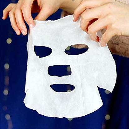 Picture of FaceTory Moon Velvet Moisturizing Facial Sheet Mask (Single Mask) - Moisturizing, Brightening, and Anti-Aging