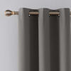 Picture of Deconovo Room Darkening Thermal Insulated Blackout Grommet Window Curtain Nursery Room, Light Grey,42x95-inch,1 Panel