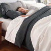 Picture of Bedsure Duvet Cover Full Size with Zipper Closure, Ultra Soft Hypoallergenic Washed Comforter Cover Sets 3 Pieces (1 Duvet Cover + 2 Pillow Shams), Charcoal Grey, 80X90 inches