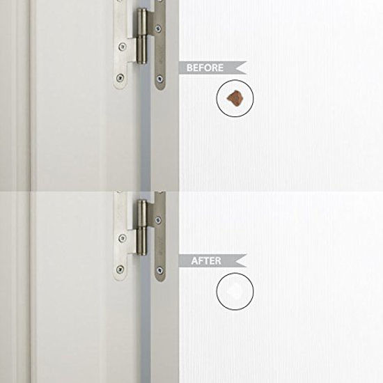 Picture of soto Paint Touch UP (Interior/Exterior) - Non-Toxic Interior Scratch + Scuff Repair: Wall, cabinets, Trim + molding, Furniture, Windows (Size: 1 fl oz, Sheen: Matte, Color: No. 07 White Plains)