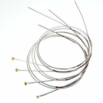 Picture of GHS Strings L3045 4-String Bass Boomers, Nickel-Plated Electric Bass Strings, Long Scale, Light (.040-.095)