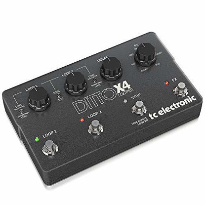 Picture of TC Electronic Ditto X4 Looper Effects Guitar Pedal
