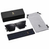 Picture of SOJOS Retro Square Cateye Polarized Women Sunglasses Trendy Style BELLA SJ2115 with Black Frame/Grey Lens