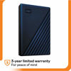 Picture of WD 5TB My Passport for Mac Portable External Hard Drive - Blue, USB-C/USB-A - WDBA2F0050BBL-WESN