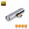 Picture of USB C to 3.5mm Headphone Audio Adapter, CableCreation 2-in-1 USB C Type-C to Hi-Res 3.5mm Audio with PD Charging Adapter, Fast Charge Compatible with Google Pixel 2/3, Samsung Note10/9,Galaxy S20/S20+